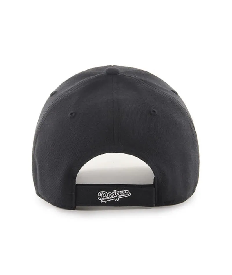 47 Brand Los Angeles Dodgers Blackout MVP Black Dad Hat
