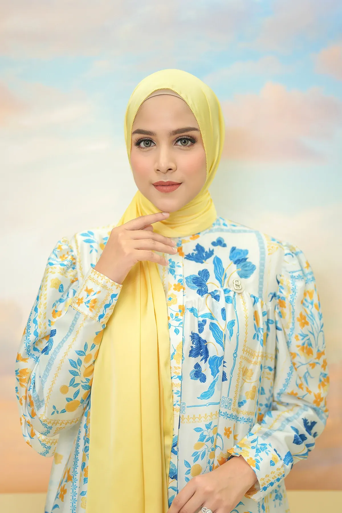 Alma Shawl 3.0 - Banana