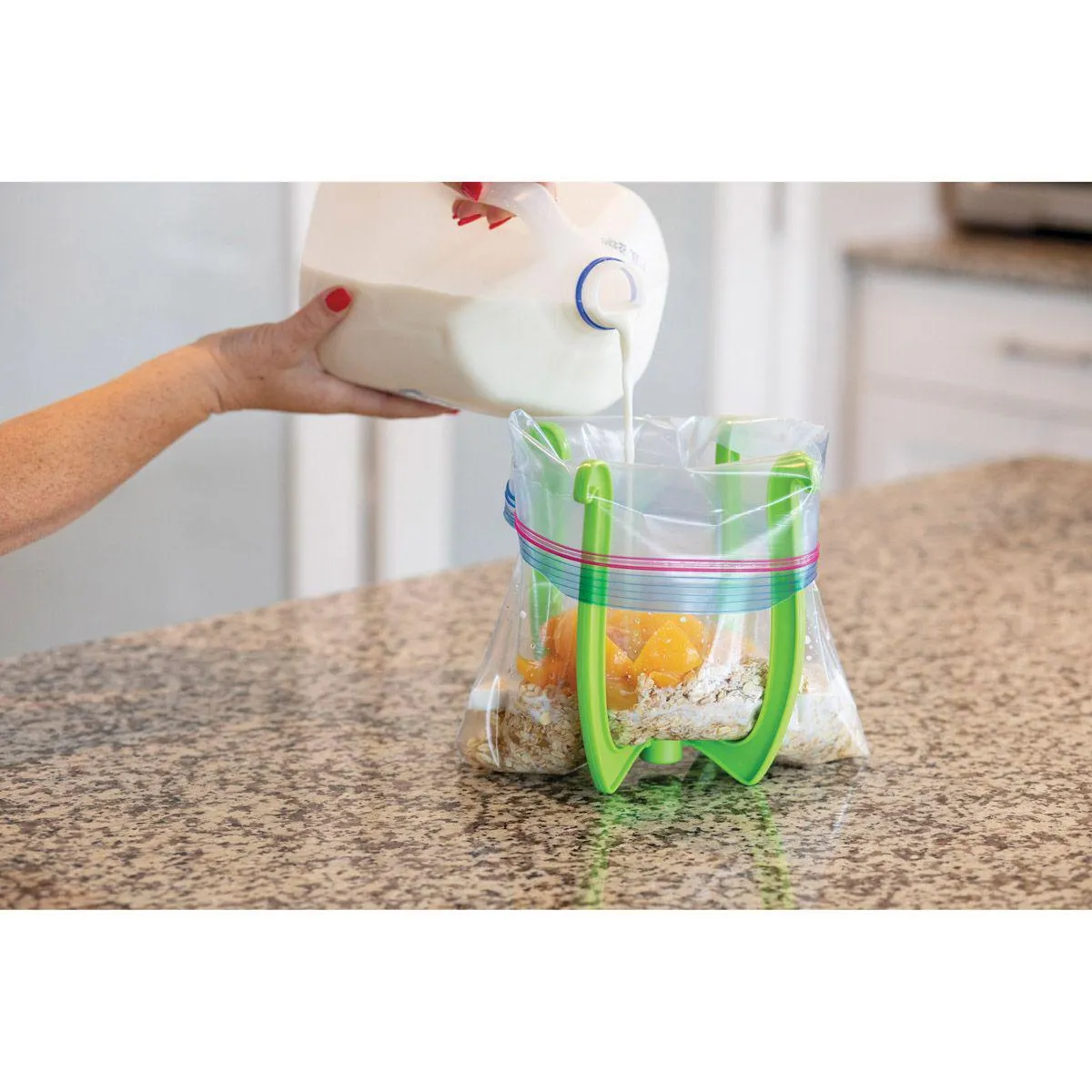 Bag Well Sealable Bag Holder
