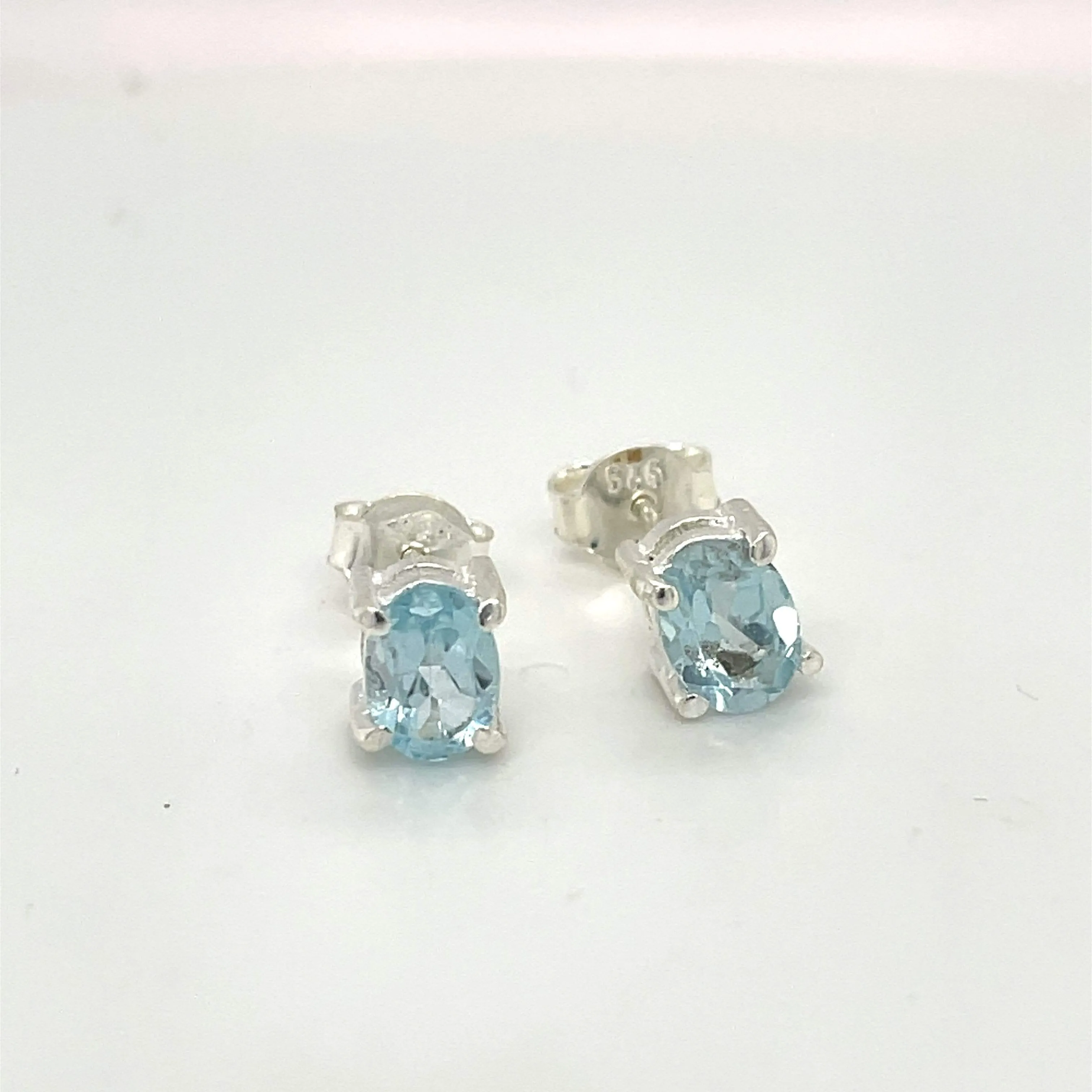 Bijou Aquamarine Studs