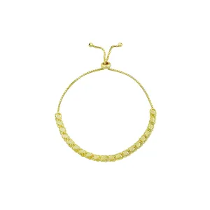Braided Gold Adjustable Bracelet