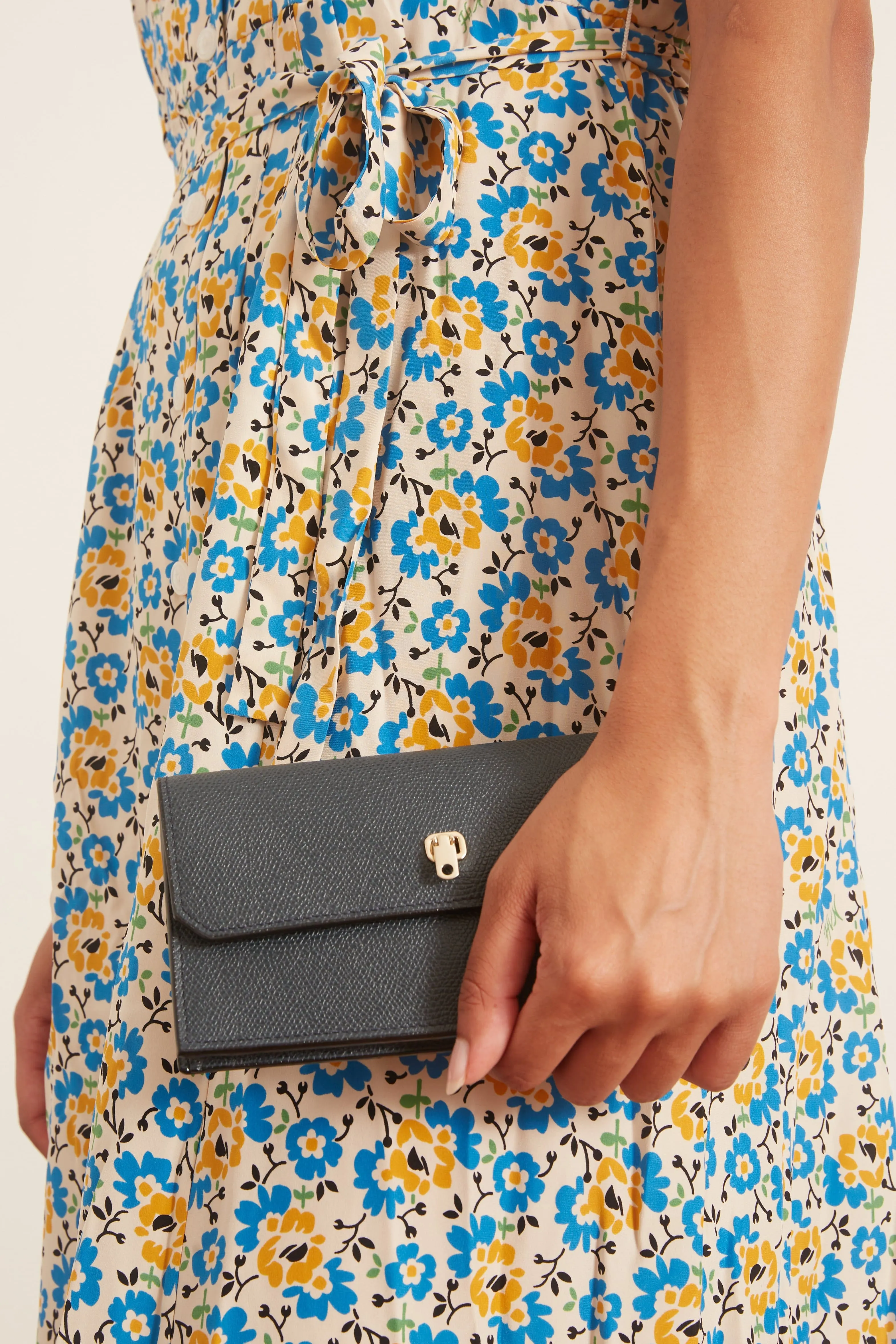 Brera Purse in Petroleum Blue