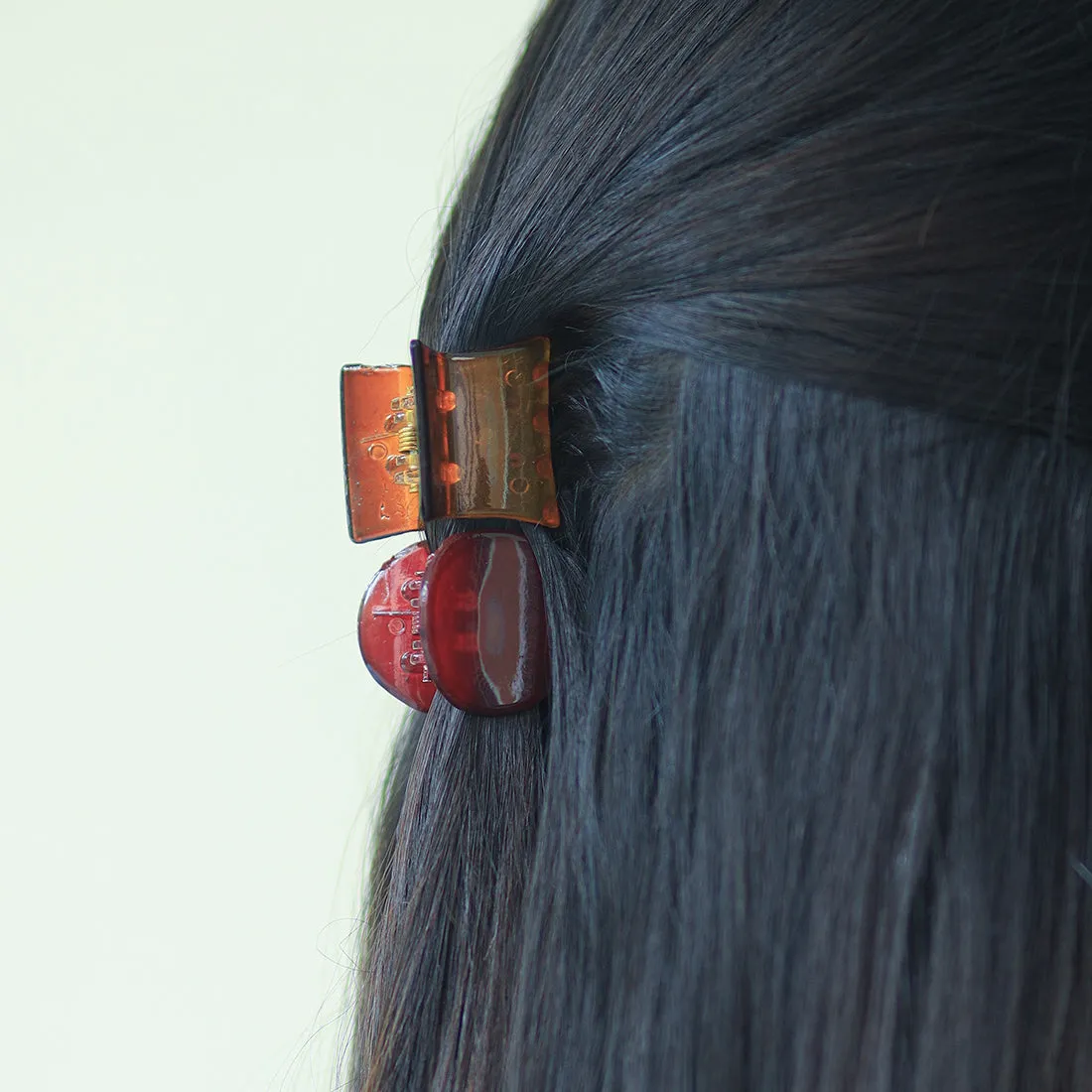 Chic Assorted Hair Clutch Set 3 Rectangular And 3 Round Elegance