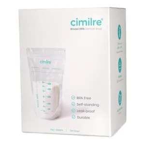 Cimilre Breastmilk Storage Bags, 120 count