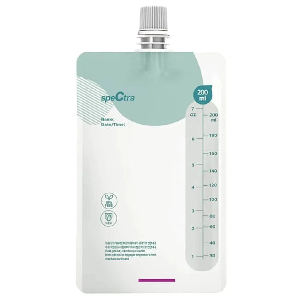 Disposable Breast Milk Storage Bags, 200 ml - 30 pcs