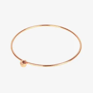 Dodecahedron Bangle Rose Gold