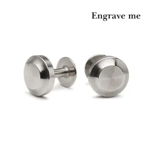 Edward steel cufflinks