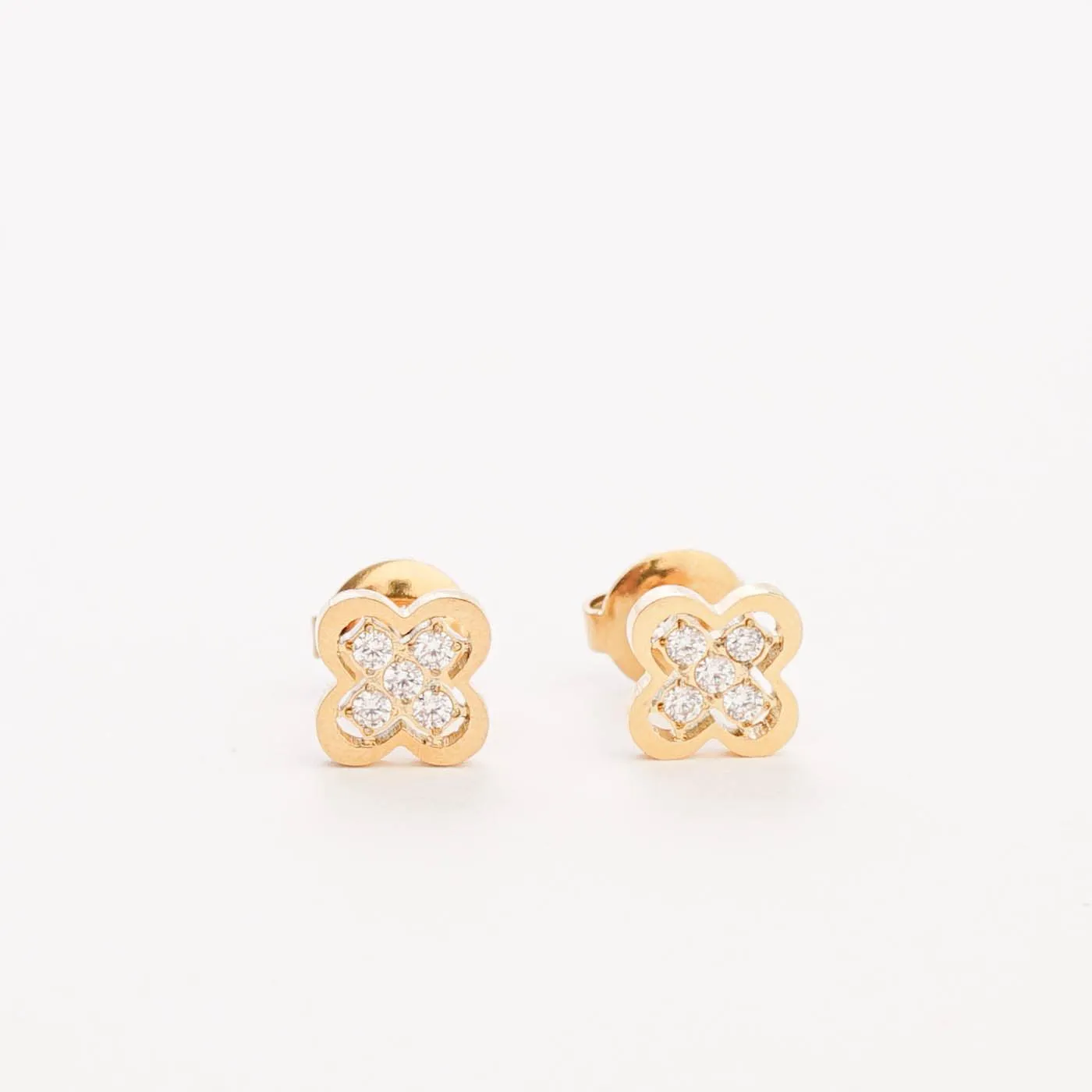ELEGANCE CLOVER STUDS