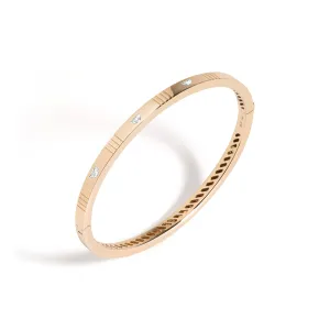 emotey bangle bracelet, diamond smiles