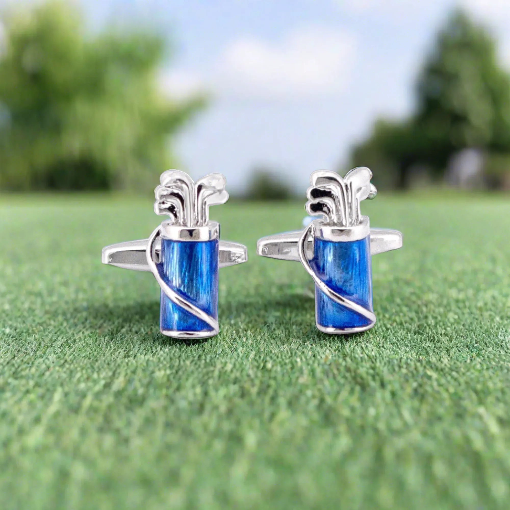 Golf Bag Cufflink (Online Exclusive)