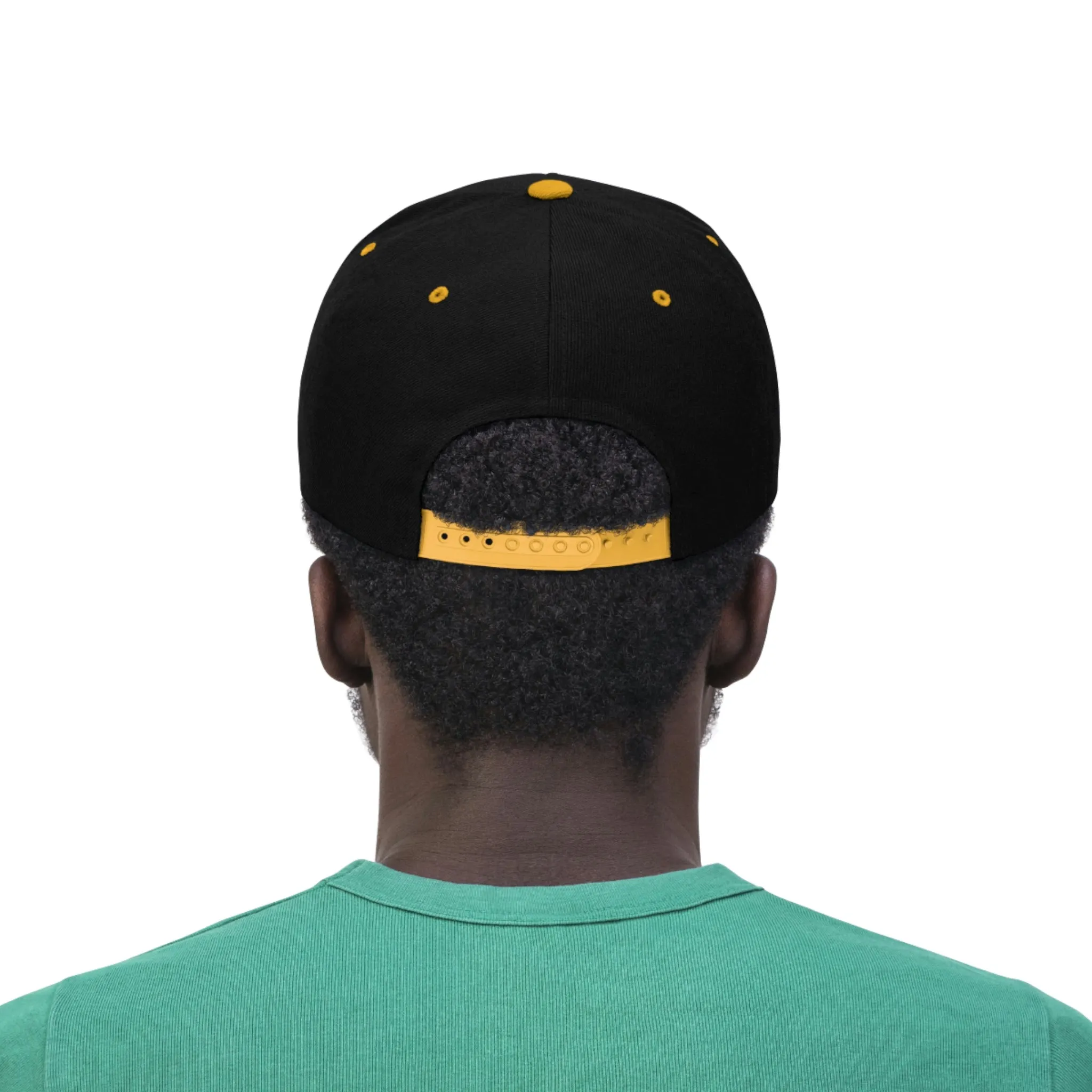 I love my Bulldog Dog POD Unisex Flat Bill Hat