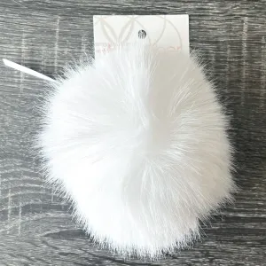 Ikigai Fiber Faux Luxe Pom Poms - XL Lux White