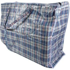 Jumbo (XXL) - Woven plastic PVC laundry bag assorted colours