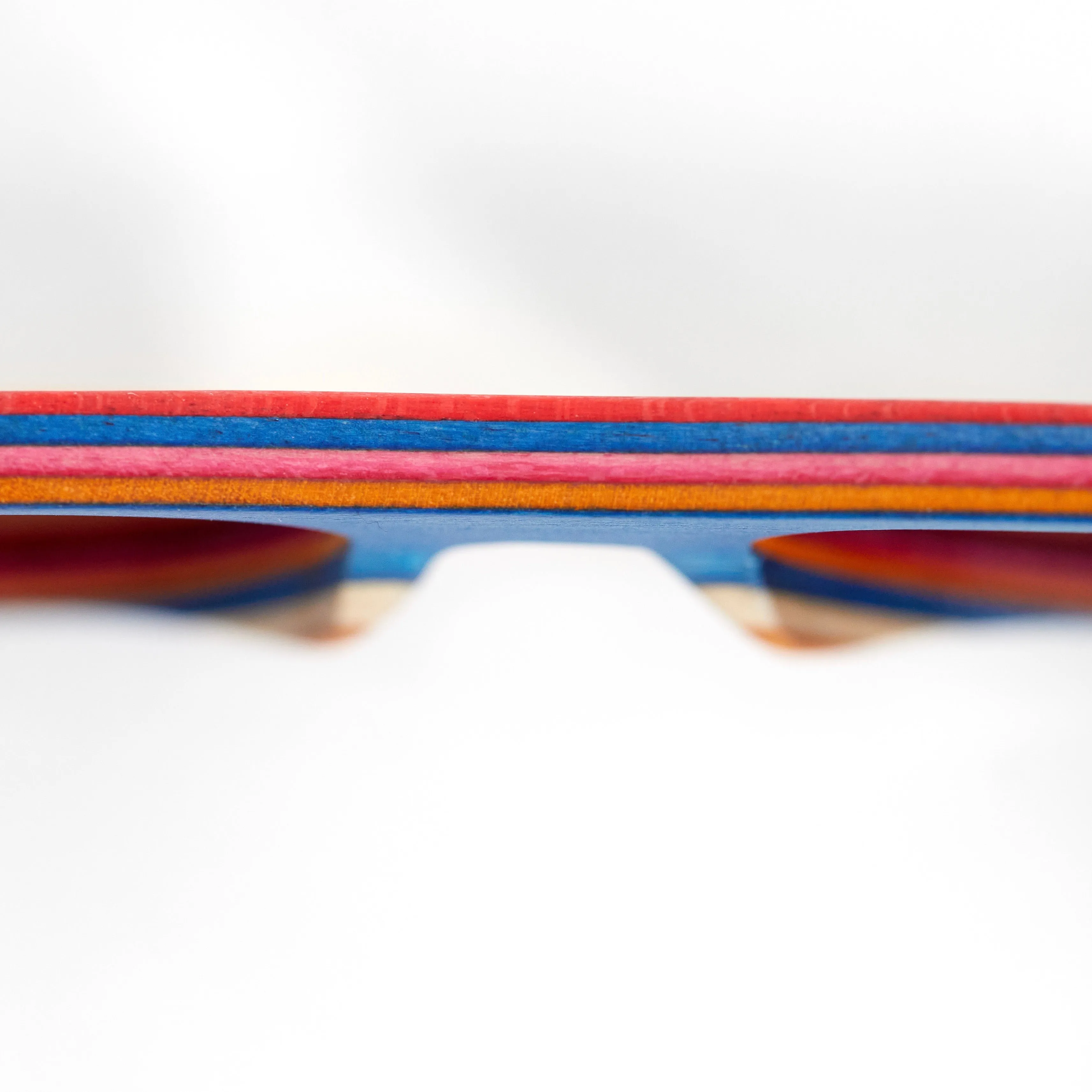 Kids Wood Sunglasses | Red