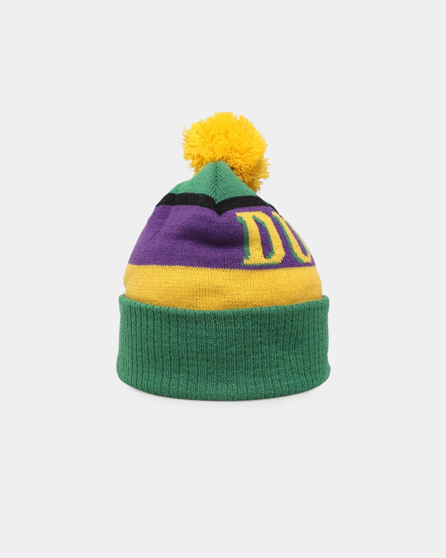 Majestic Athletic Anaheim Ducks Throwback Bobble Beanie Green