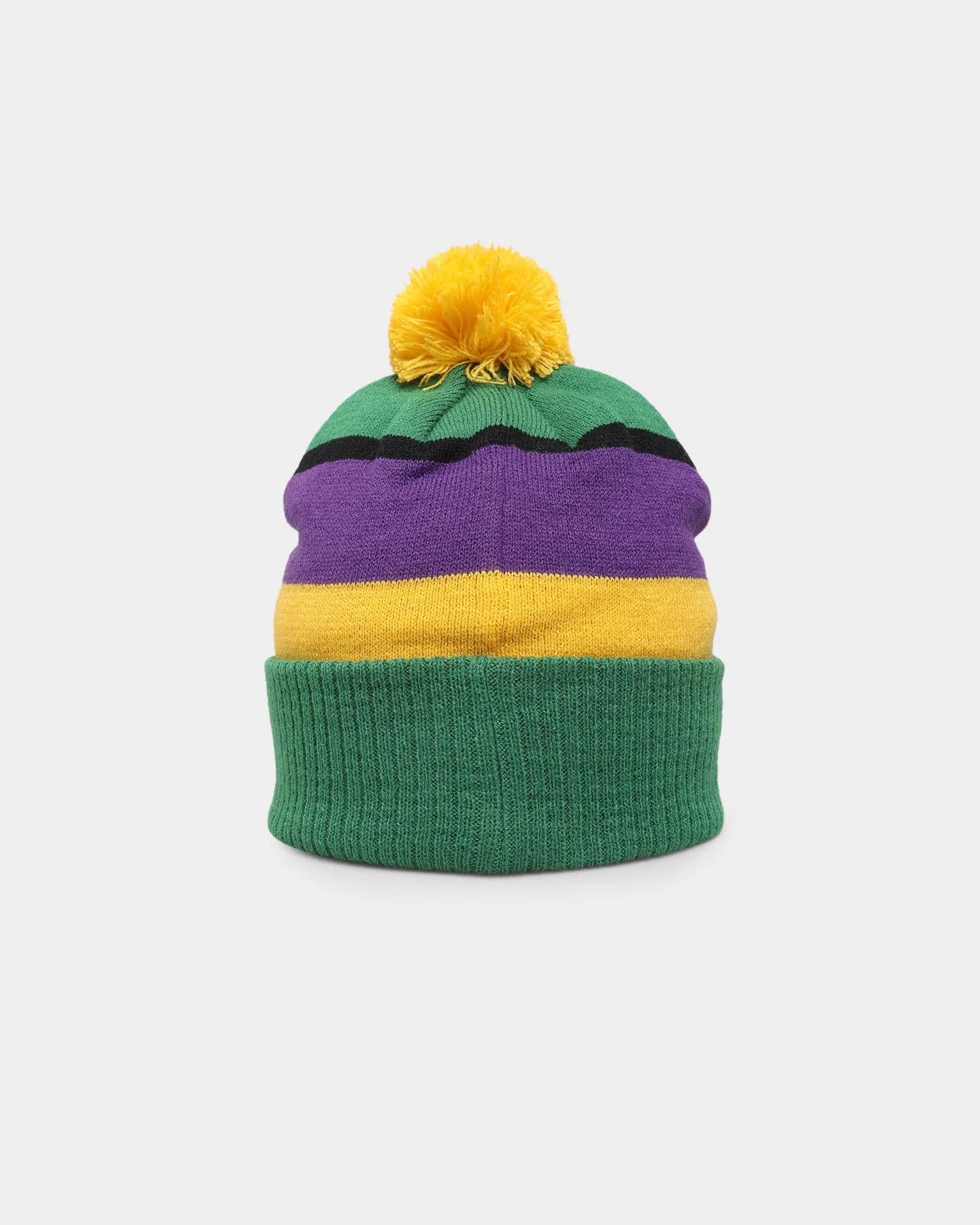 Majestic Athletic Anaheim Ducks Throwback Bobble Beanie Green