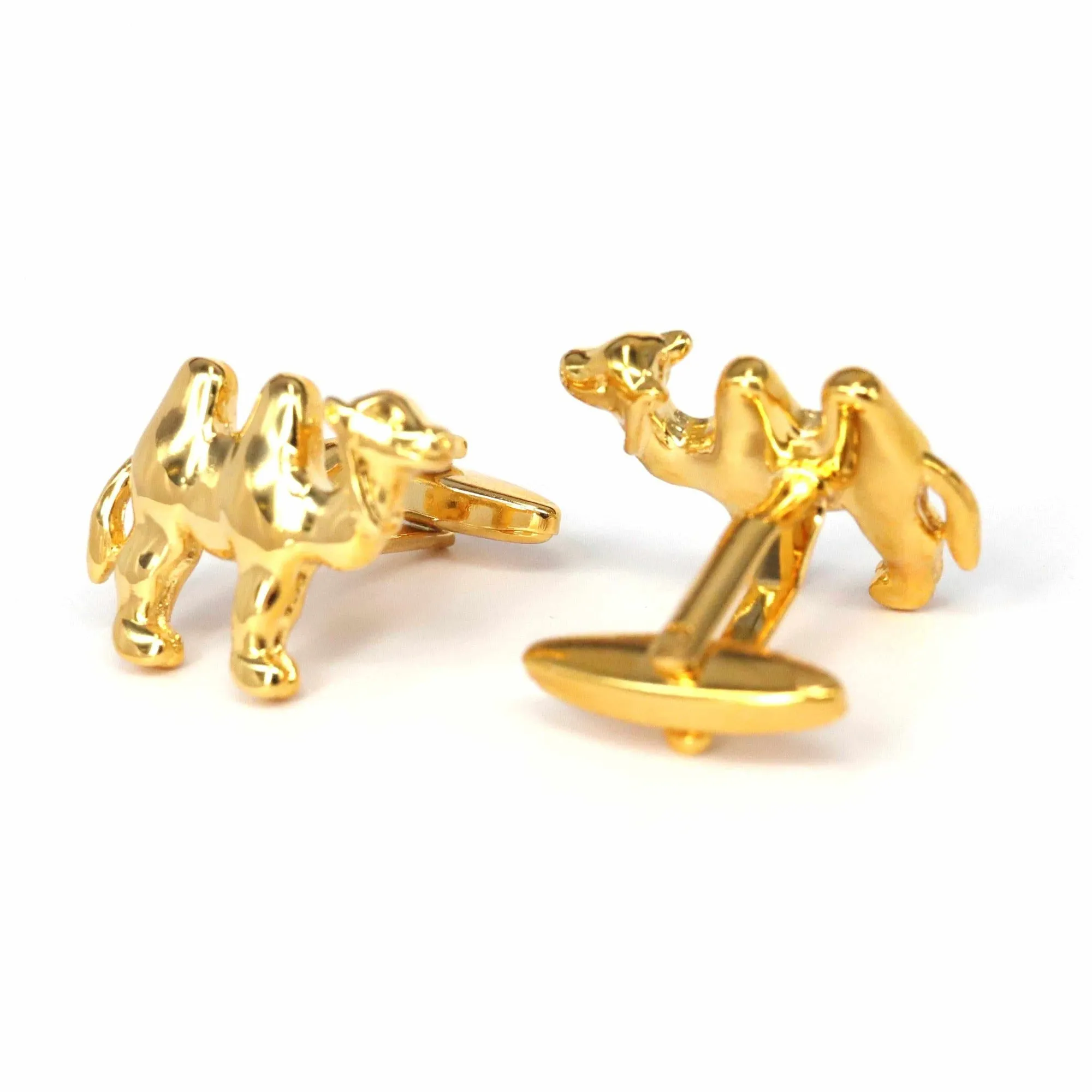 MarZthomson Camel Cufflinks Gold and White camel (Online Exclusive)