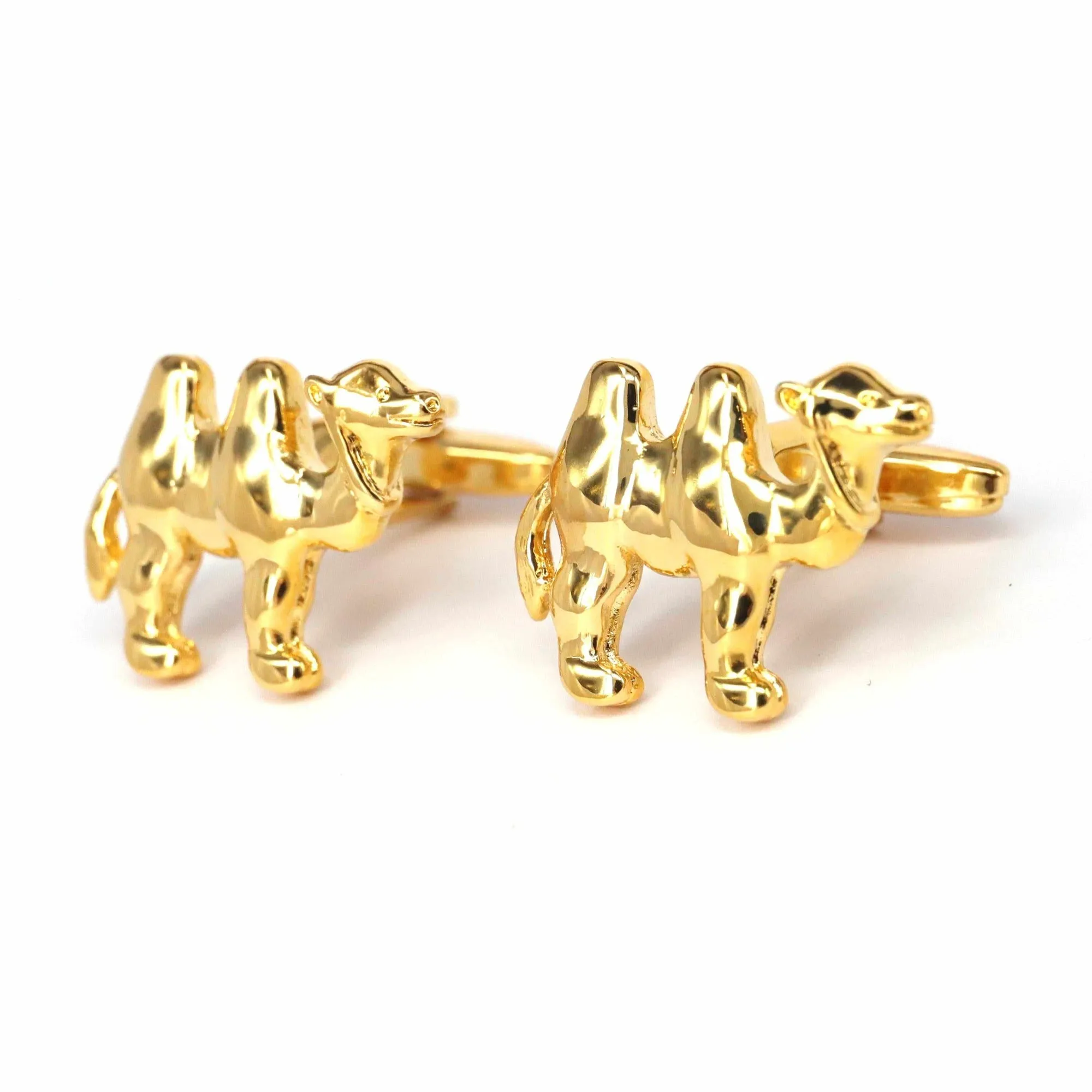 MarZthomson Camel Cufflinks Gold and White camel (Online Exclusive)