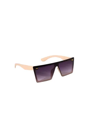 Milan Muse Oversized Peach Shades