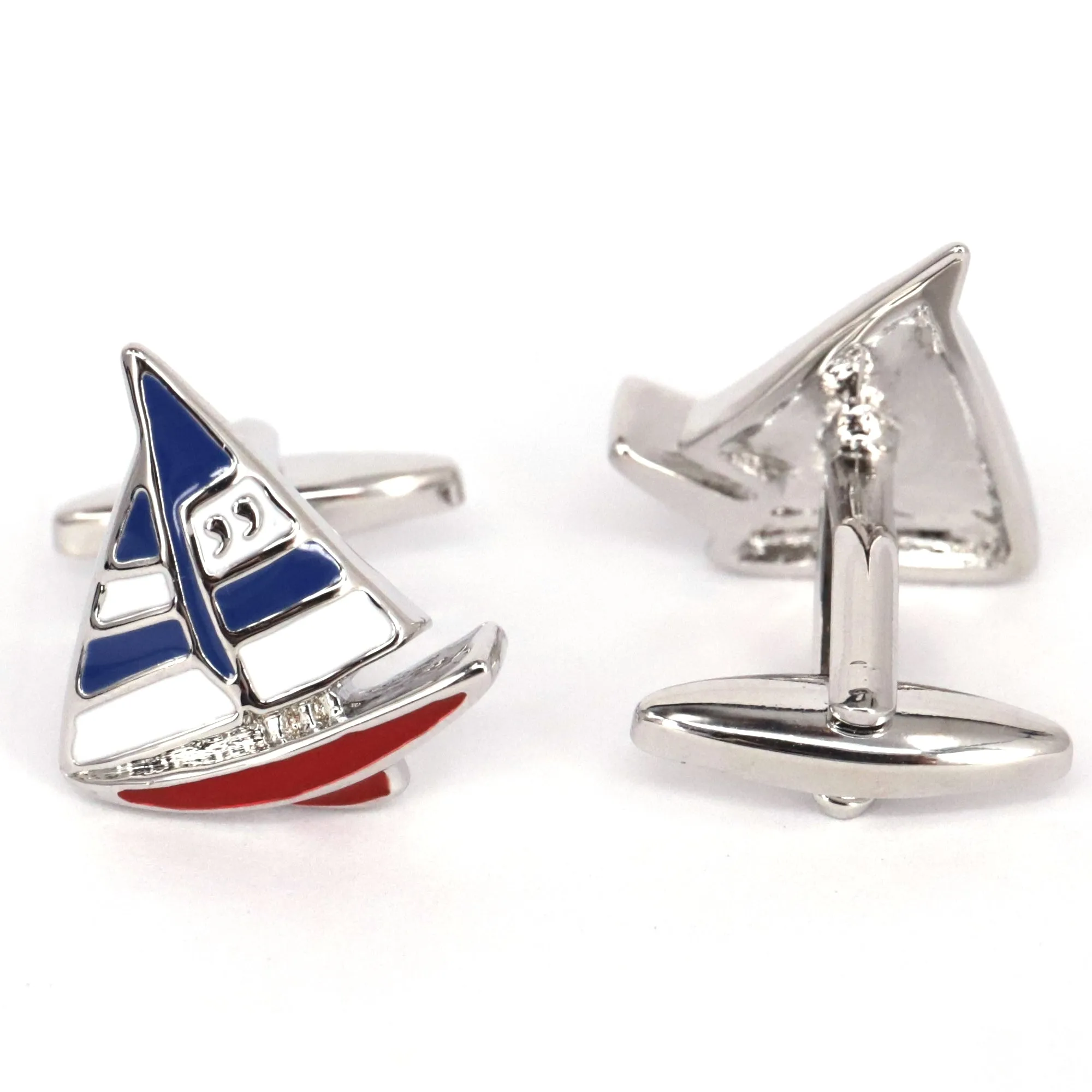 My Sail Boat France - Yatch and Yacht Blue White and Red