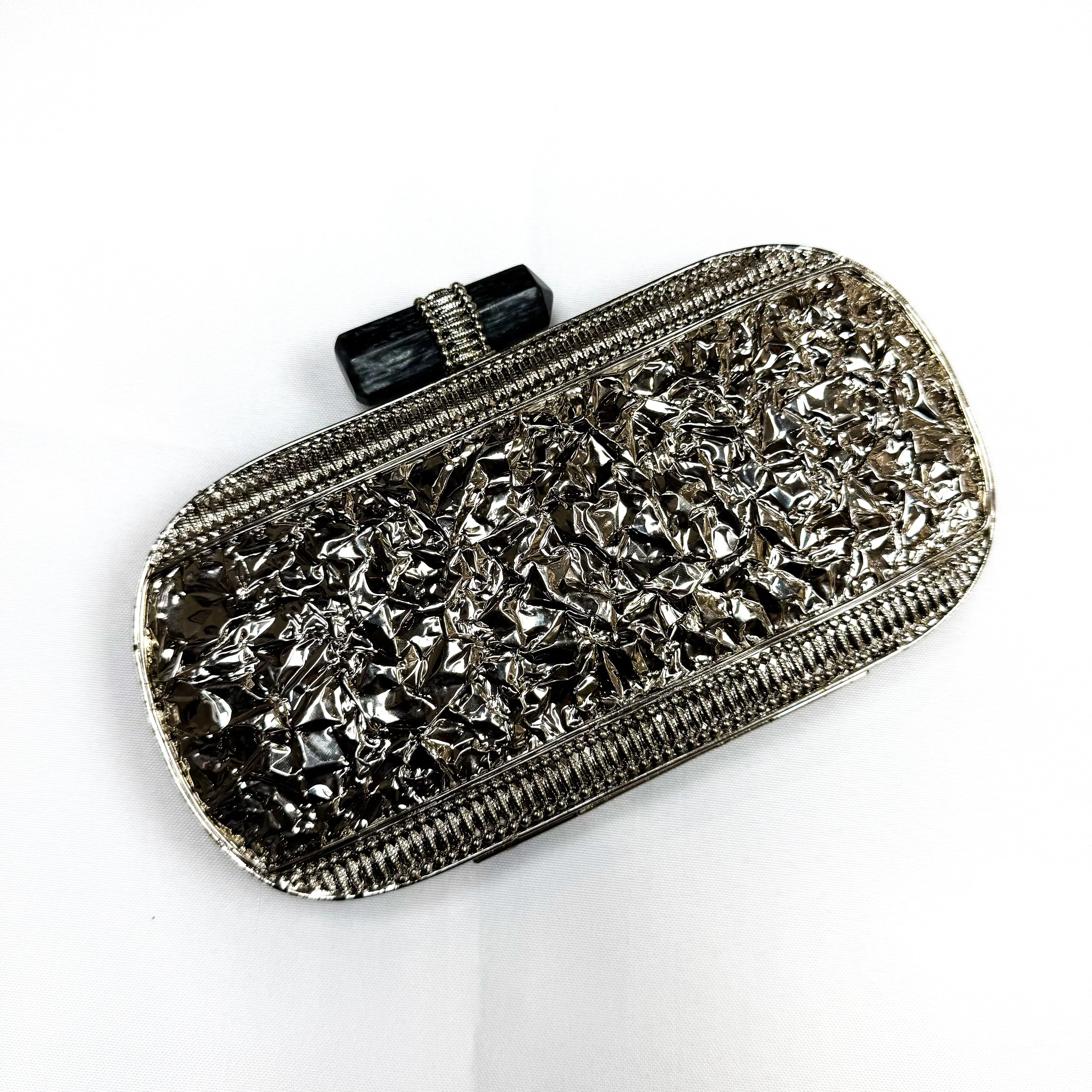 NADINE Clutch (Silver)