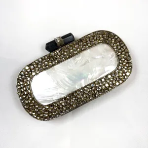 NADINE Clutch (Silver)