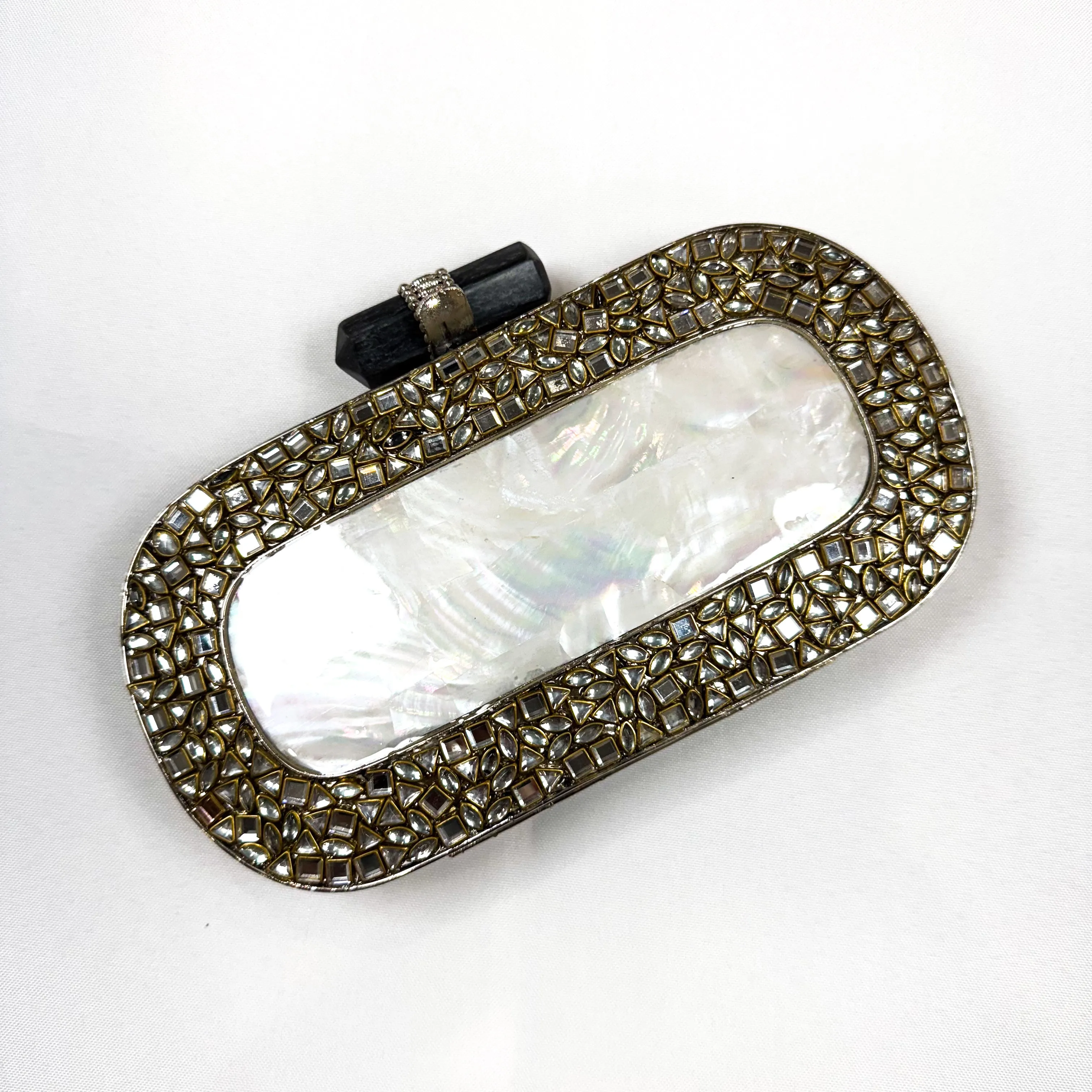 NADINE Clutch (Silver)