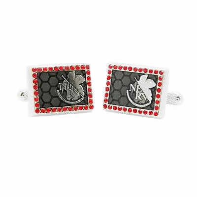 Neon Genesis Evangelion Cufflinks - NERV Square