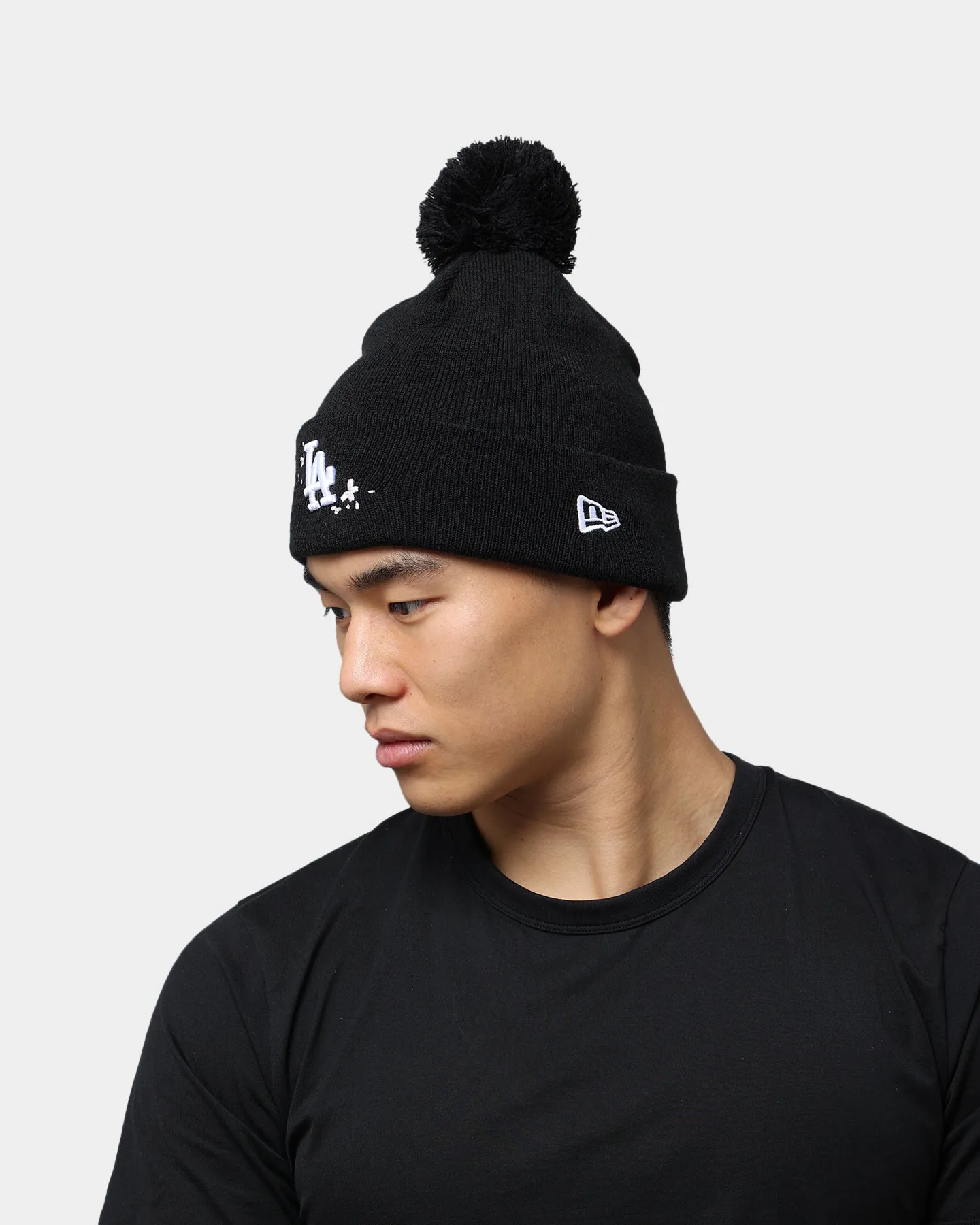 New Era Los Angeles Dodgers Blossom Beanie Black