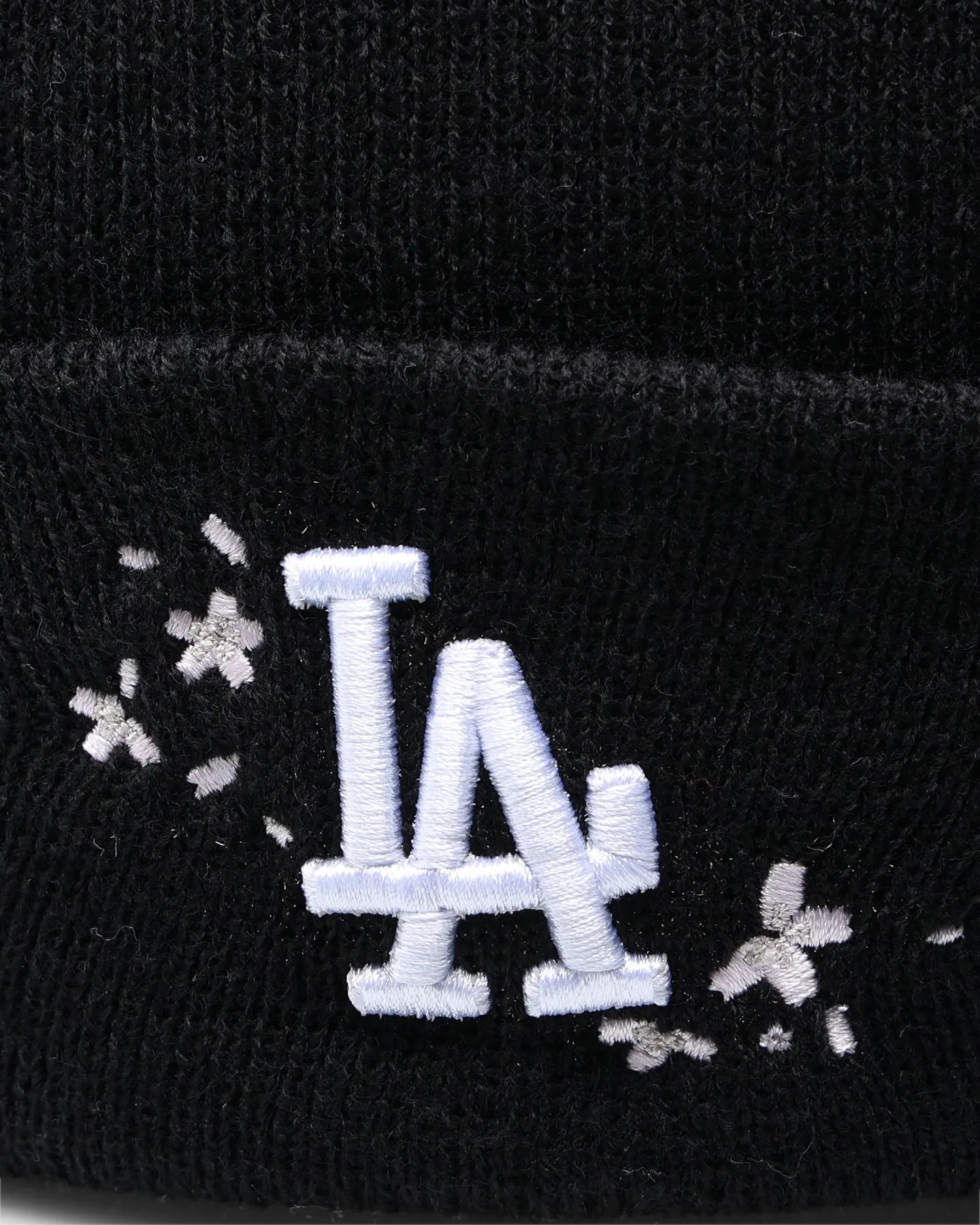 New Era Los Angeles Dodgers Blossom Beanie Black