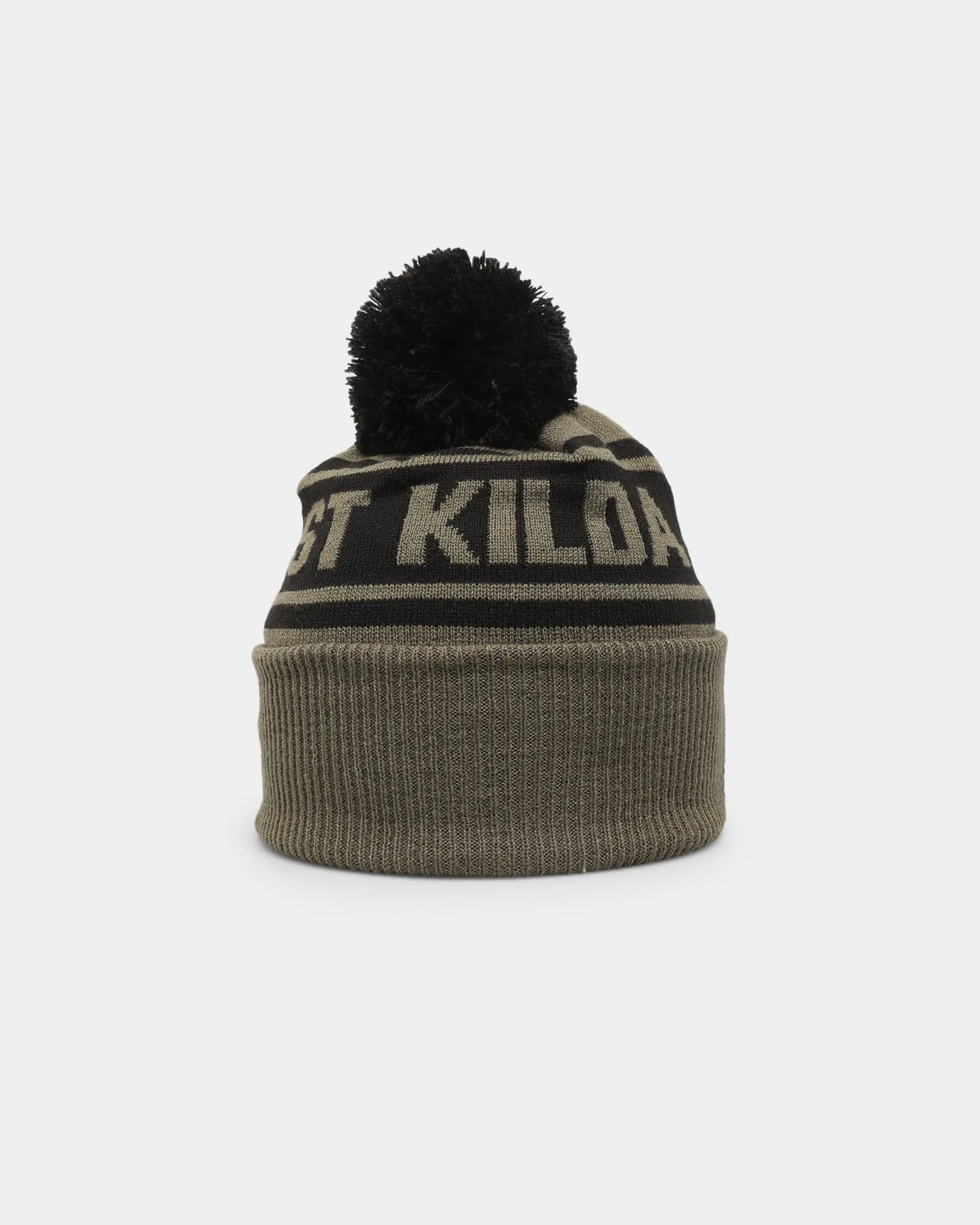 New Era St. Kilda Saints 'AFL '22 Olive' Pom Knit Beanie Green