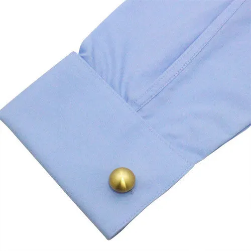 NOC 1H 1 Brass Cufflinks