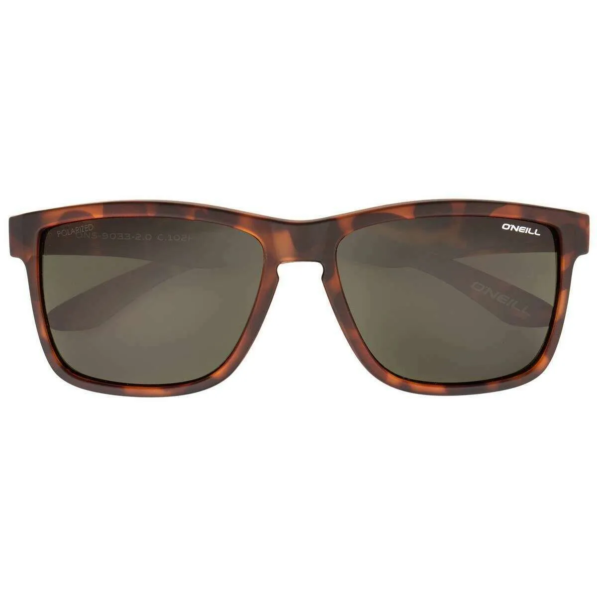 O'Neill Vintage Keyhole Subtle Square Sunglasses - Brown Tort