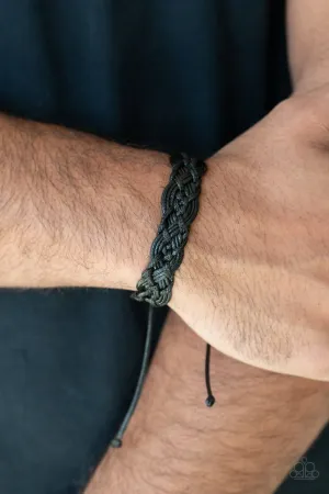 Paparazzi Bracelet ~ Coastal Diving - Black