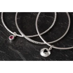 Peerie Smoorkins Sterling Silver or 9ct Yellow Gold Stacking Bangles Set - BA0352