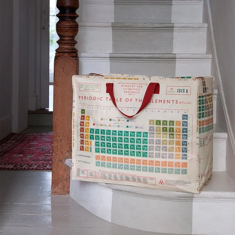 Periodic Table Jumbo Storage Bag