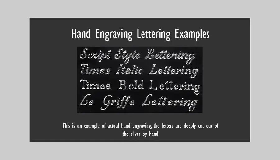 Personalised Sterling Silver Square Cufflinks Hand Engraved