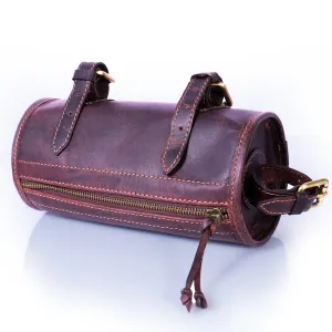 RAWHYD - Leather Bike Handlebar Bag for Bicycles