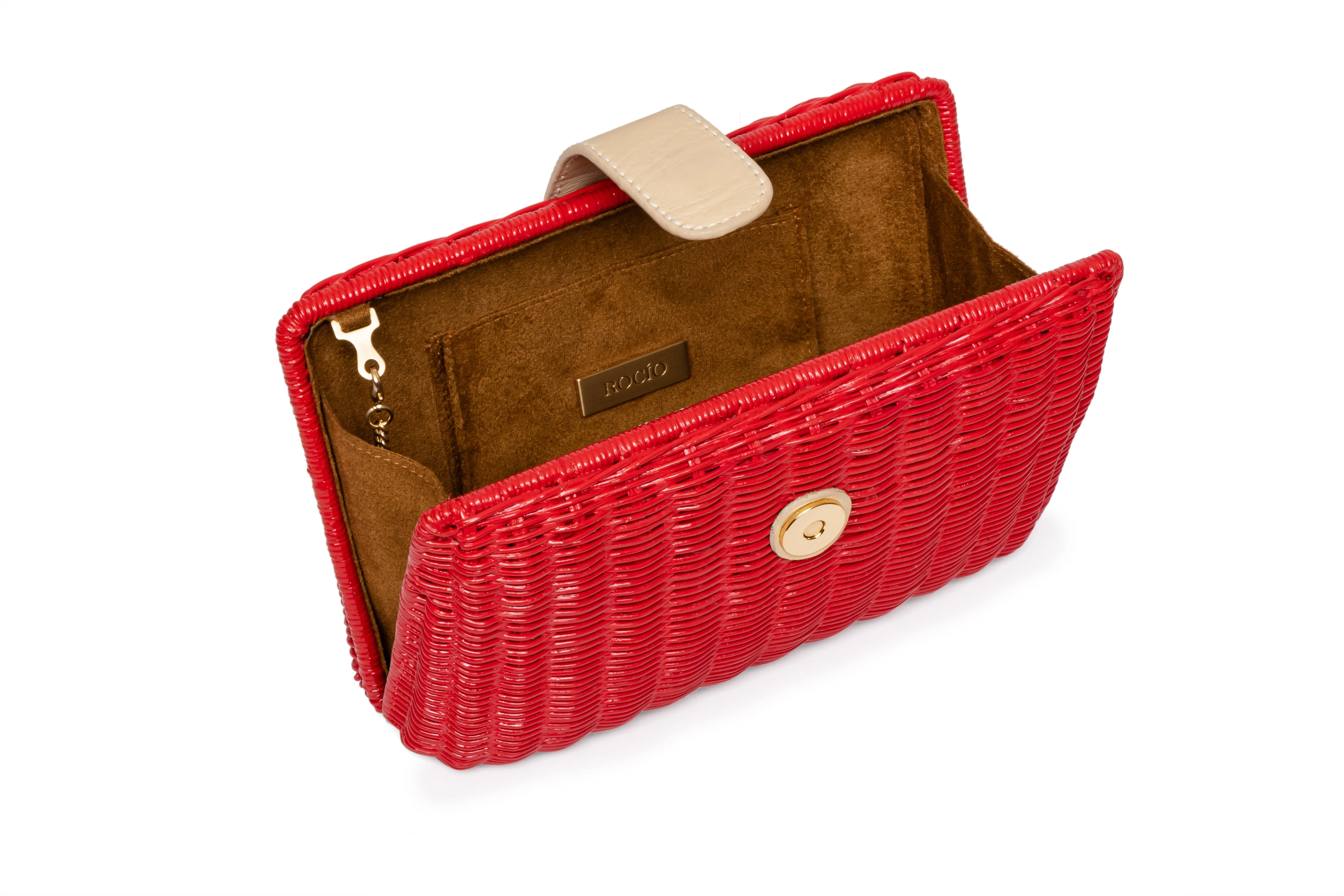 Sen Clutch - Red Rose