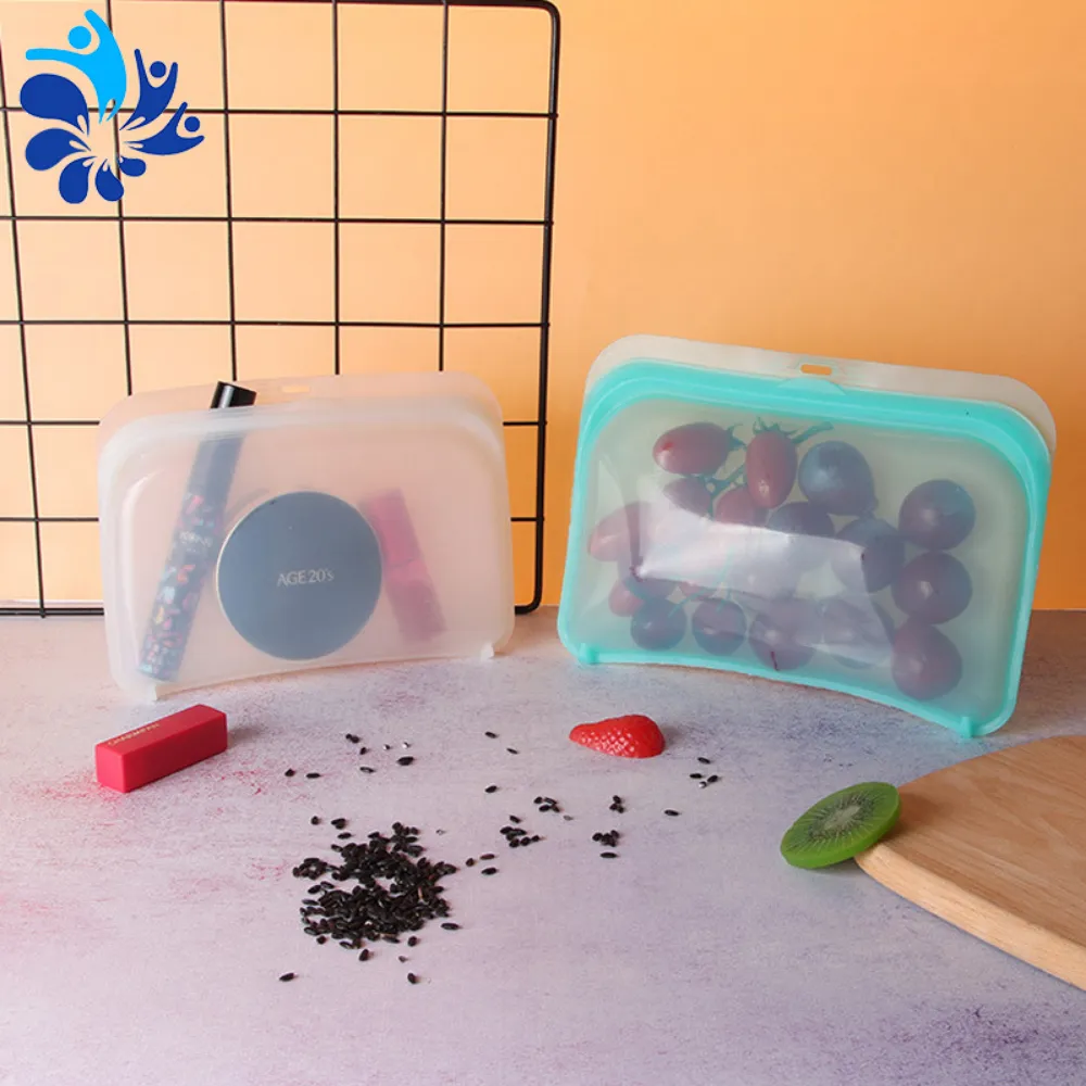 Silicone Coloured Food Storage Bags