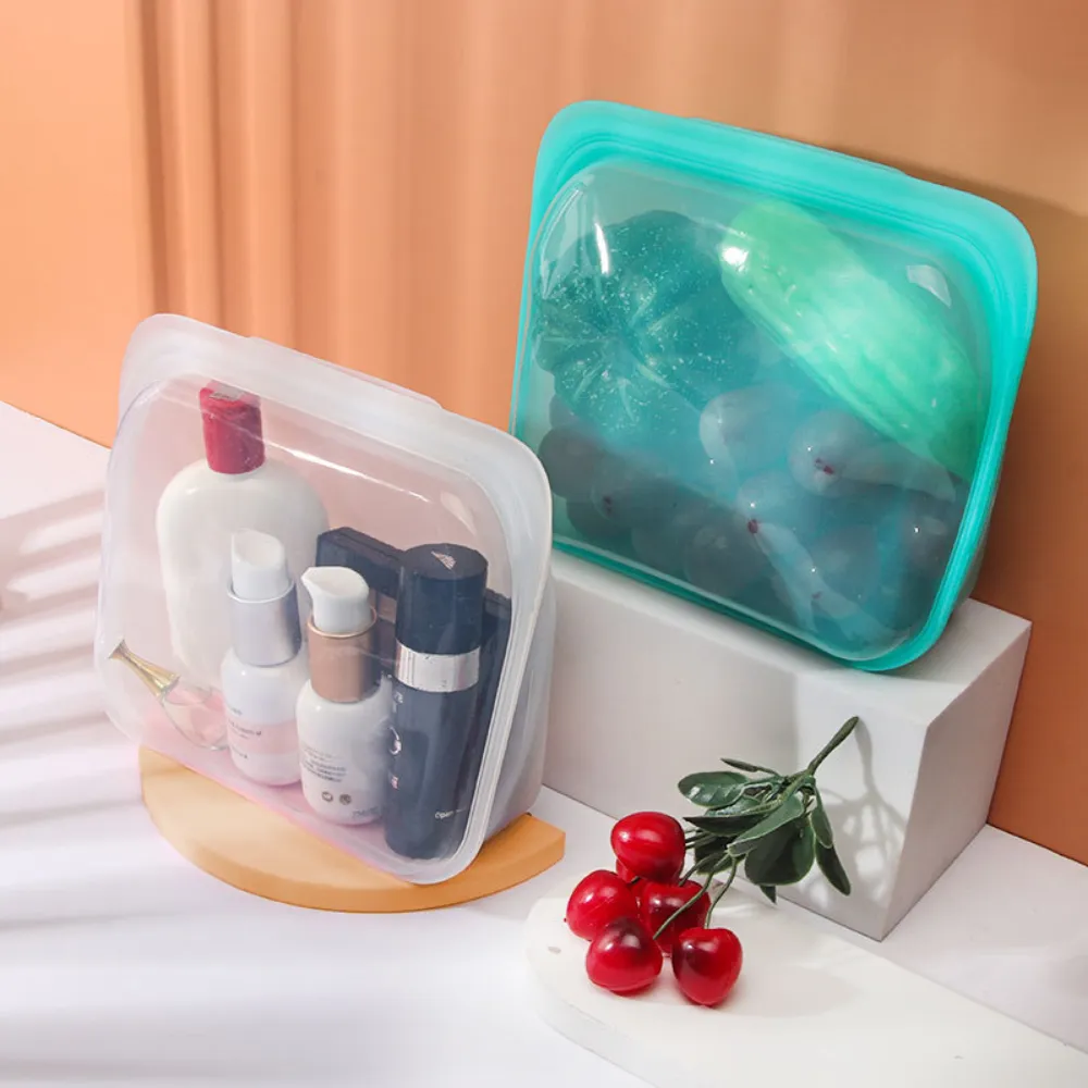 Silicone Coloured Food Storage Bags