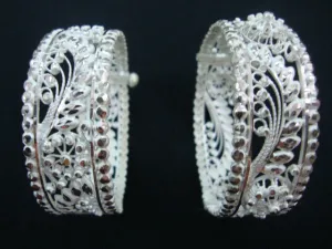 Silver Filigree Bangles BG030