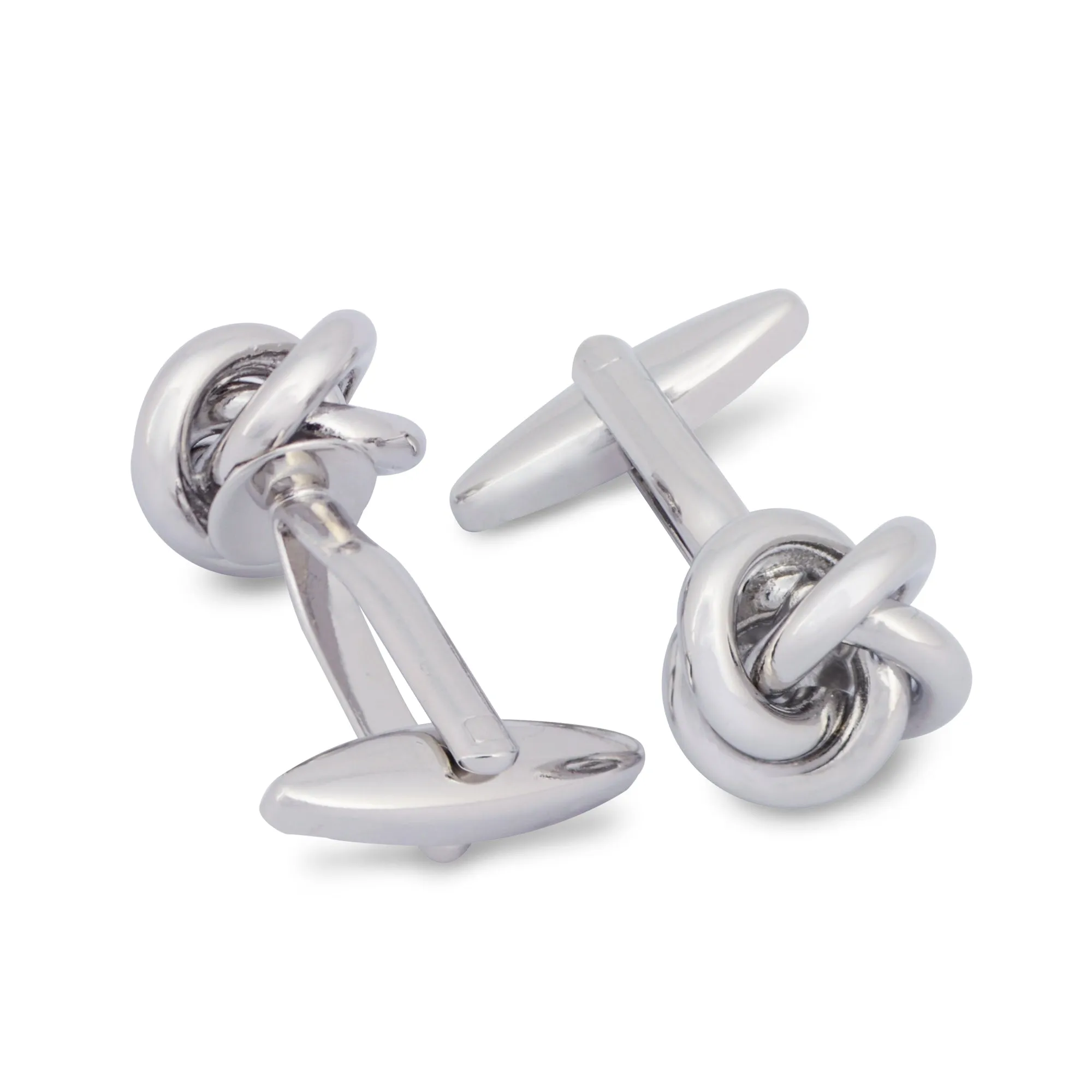Silver Knot Cufflinks