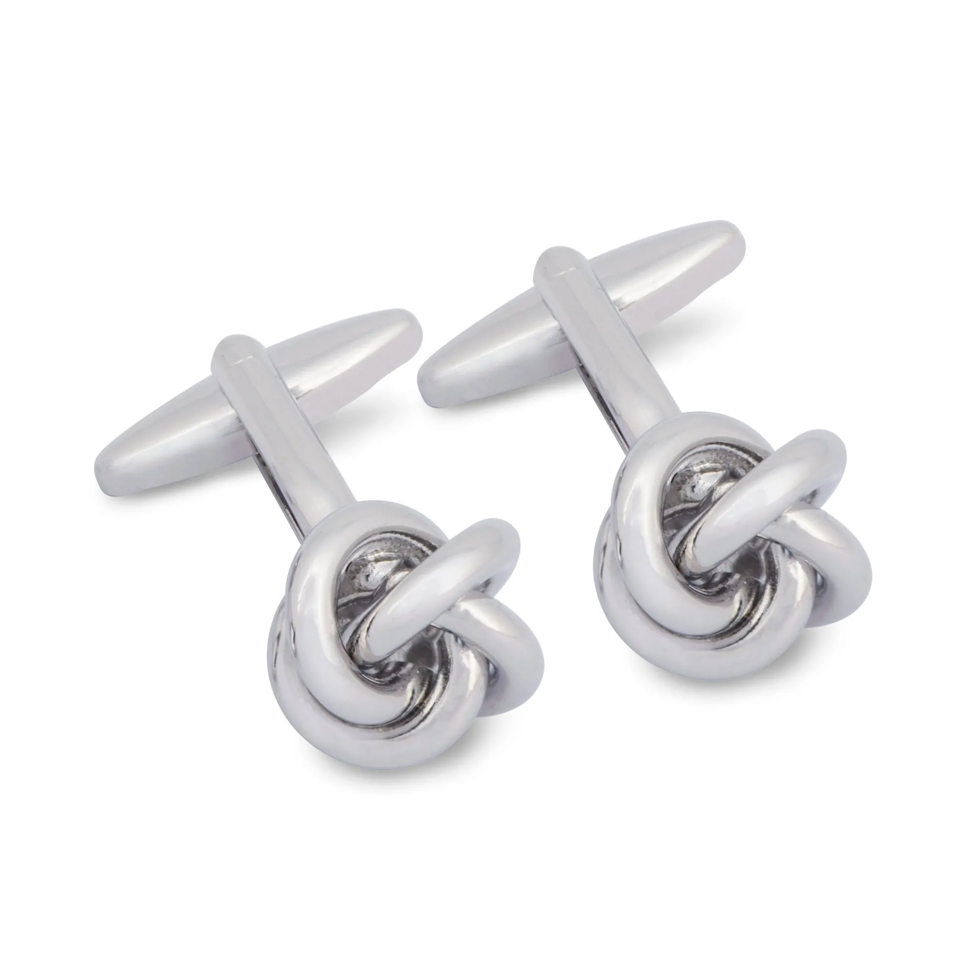 Silver Knot Cufflinks