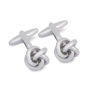 Silver Knot Cufflinks