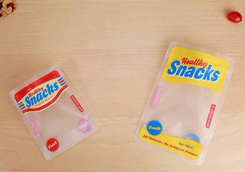 Snack Zipper Bags