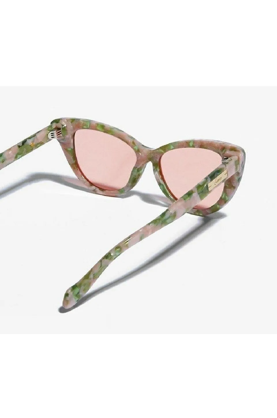 Sonix Kyoto Sunglasses In Fleur Peach