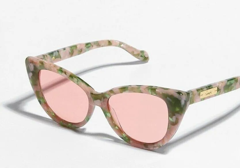 Sonix Kyoto Sunglasses In Fleur Peach