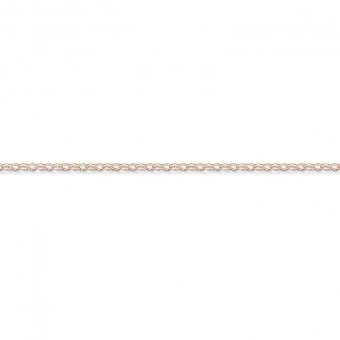 Thomas Sabo Silver Rose Gold Charm Bracelet X0243-415-40