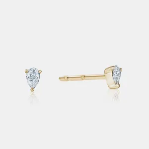 Tiny Pear Studs